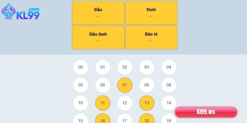 3 phương pháp soi cầu xổ số miền Bắc chuẩn tại KL99