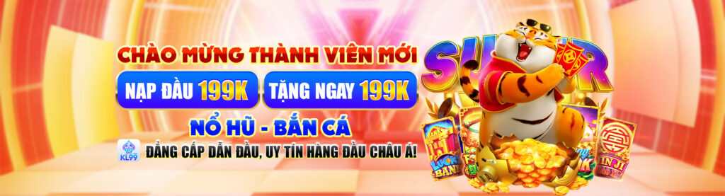 Banner khuyến mãi chào mừng thành viên mới KL99