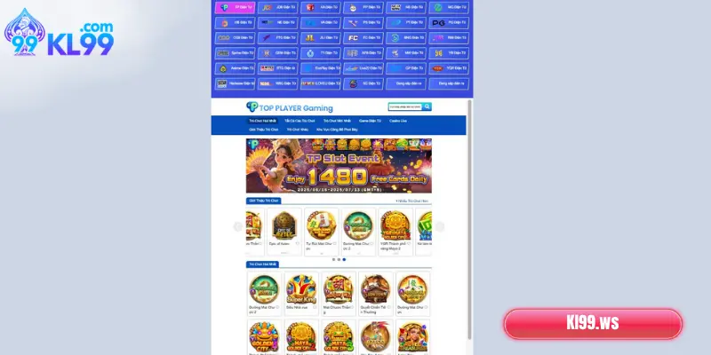 Các sảnh game nổ hũ KL99 hot nhất 2025